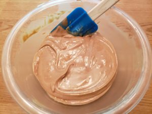 peanut butter after stirring