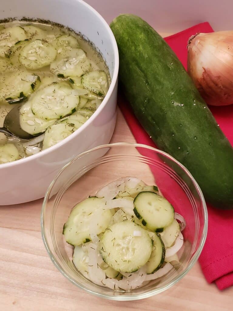 Cucumber Onion Salad